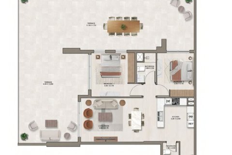 Apartamento para venda em Dubai Studio City, Dubai, EAU 1 quarto, 54 m2 № 728604 - foto 25