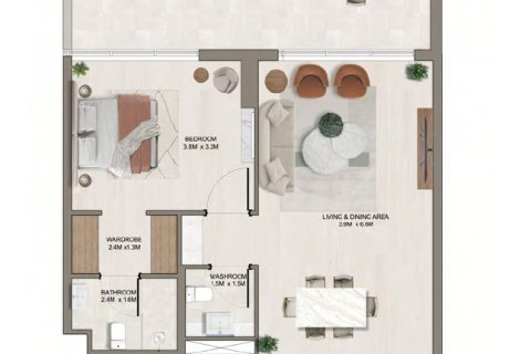 Apartamento para venda em Dubai Studio City, Dubai, EAU 1 quarto, 54 m2 № 728604 - foto 24