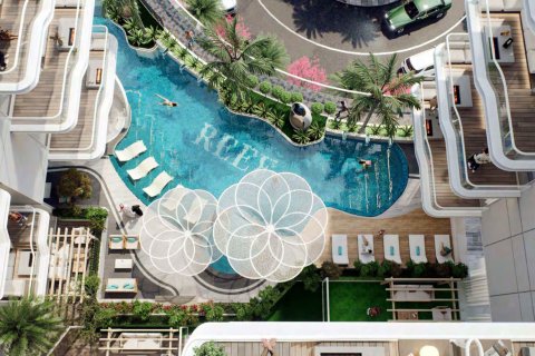 Huoneisto REEF 1000 Dubai Land, Arabiemiraatit 1 huone, 44 m2 № 728601 - kuva 3