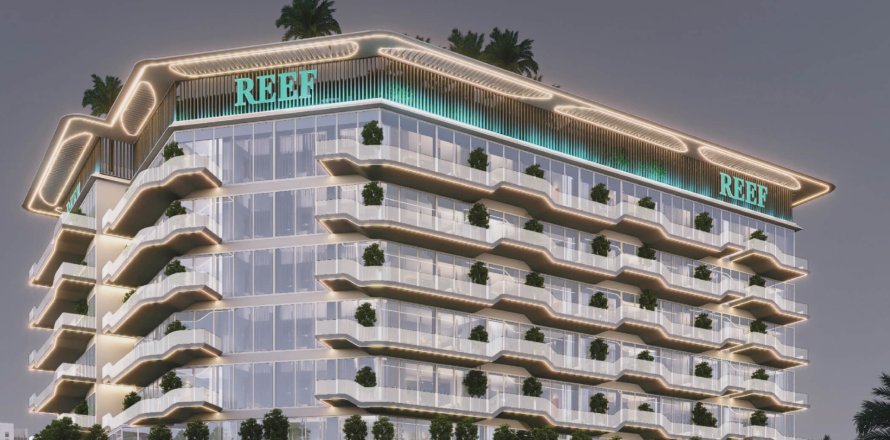 Huoneisto REEF 1000 Dubai Land, Arabiemiraatit 1 huone, 44 m2 № 728601