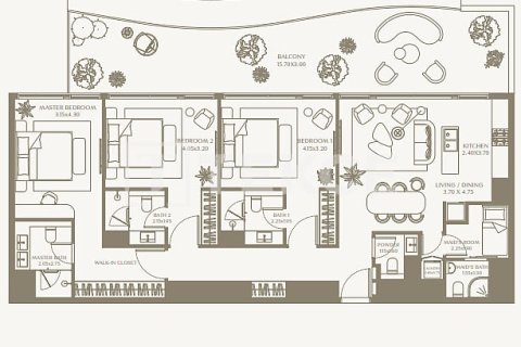 Διαμέρισμα σε Umm Al Quwain, ΗΑΕ 1 δωμάτιο, 34 τ.μ. Αρ. 754580 - φωτογραφία 21