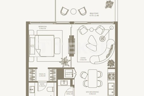 Διαμέρισμα σε Umm Al Quwain, ΗΑΕ 1 δωμάτιο, 34 τ.μ. Αρ. 754580 - φωτογραφία 20