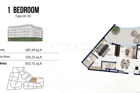 Apartment sa Jumeirah Village Circle, Dubai, UAE 1 silid, 55 sq.m. № 754581 - larawan 27