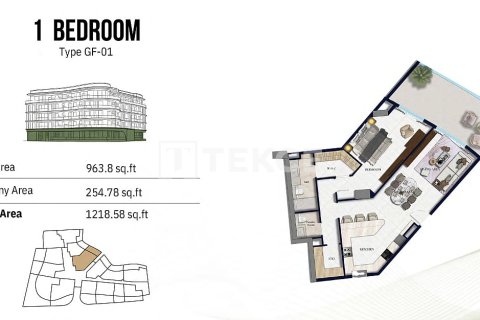 Apartment sa Jumeirah Village Circle, Dubai, UAE 1 silid, 55 sq.m. № 754581 - larawan 20