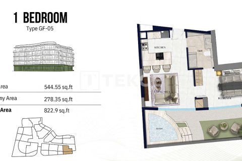 Apartment sa Jumeirah Village Circle, Dubai, UAE 1 silid, 55 sq.m. № 754581 - larawan 26