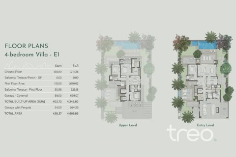 Vila u gradu Dubai, UAE 4 spavaće sobe, 428.28 m2 Br. 758778 - Slika 8