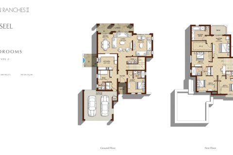 Vila di Arabian Ranches, Dubai, UAE 5 bilik tidur, 343.56 meter persegi № 758781