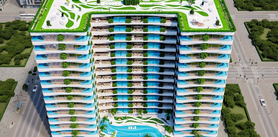 Appartamento a Dubai, EAU 1 camera da letto, 39 mq. № 729425