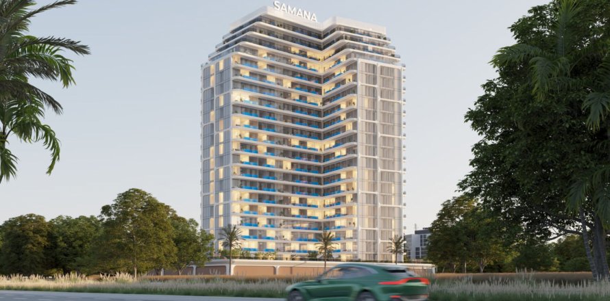 Apartament në Dubai Production City (IMPZ), Emiratet e Bashkuara Arabe 1 dhomë gjumi, 63 m2. № 631199