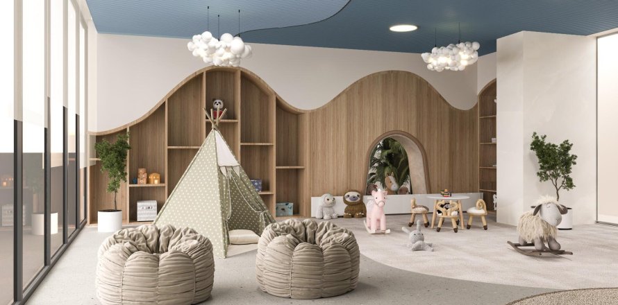 Apartament në Azizi Venice 13 në Dubai South (Dubai World Central), Emiratet e Bashkuara Arabe 3 dhoma gjumi, 150 m2. № 686991