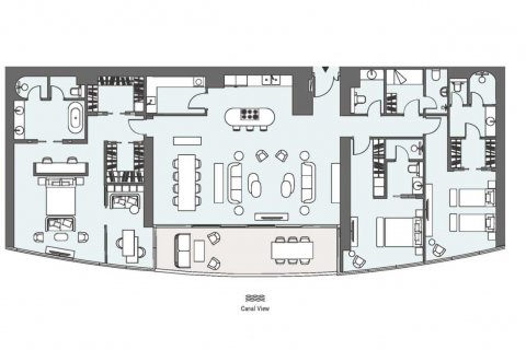 Apartment in JUMEIRAH LIVING BUSINESS BAY in Business Bay, Dubai, UAE 3 bedrooms, 277 sq.m. № 637409 - photo 7