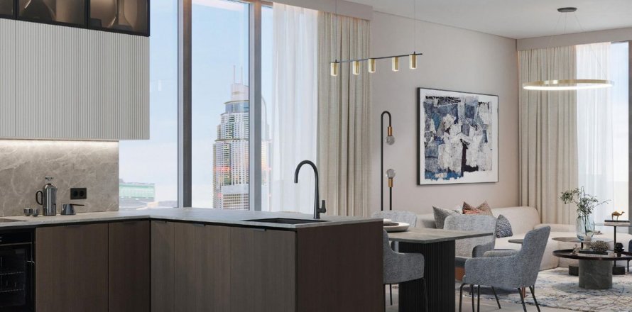 Byt v Business Bay, Dubai, SAE 1 ložnice, 70.4 m² Č.: 635776
