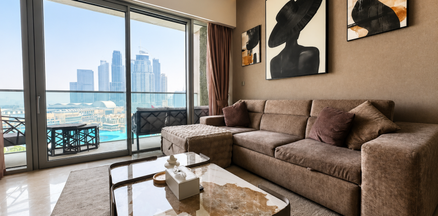 Apartament në Downtown Dubai (Downtown Burj Dubai), Emiratet e Bashkuara Arabe 2 dhoma gjumi, 105.33 m2. № 757562