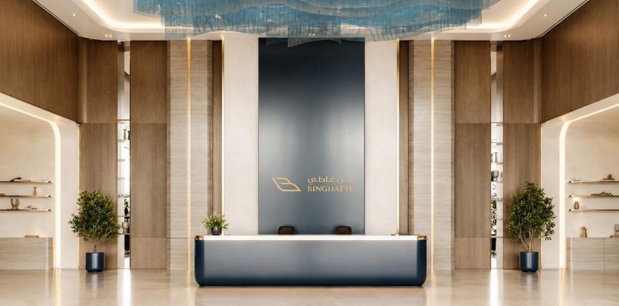 Lägenhet i Al Jaddaf, Dubai, UAE 1 sovrum, 63 kvm Nr. 720355