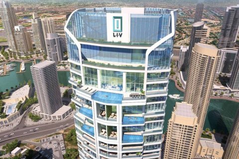 Apartmen di LIV LUX di Dubai Marina, UAE 1 bilik tidur, 90 meter persegi № 696539 - foto 3