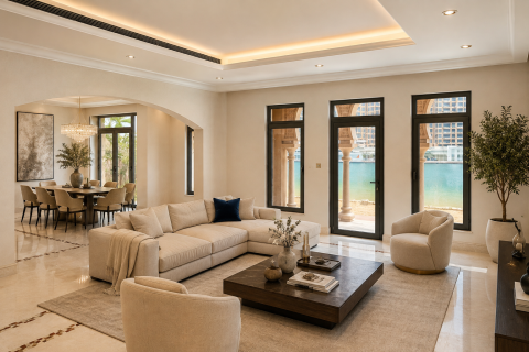 Villa i Palm Jumeirah, Dubai, Emiratene 5 soverom, 492.39 kvm nr. 749572