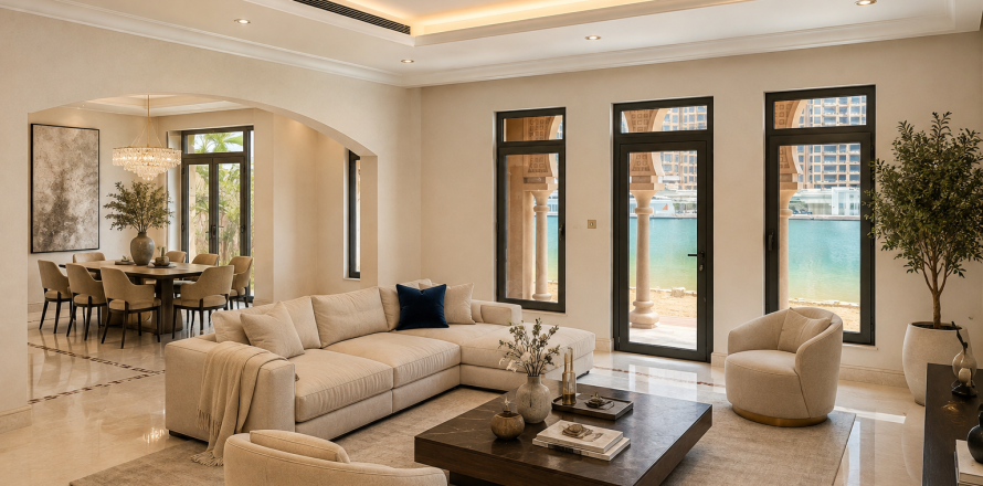 Palm Jumeirah, Dubai, UAE의 빌라 침실 5개, 492.39제곱미터 번호 749572
