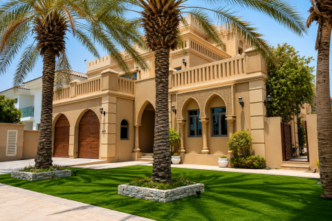 Palm Jumeirah, Dubai, UAE의 임대용 빌라 침실 5개, 492.39제곱미터 번호 749572 - 사진 20