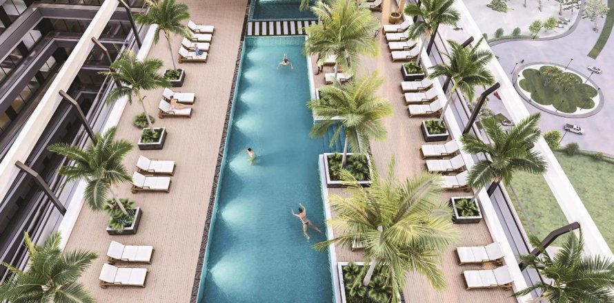 Квартира в Dubai Sports City, Дубай, ОАЭ 2 комнаты, 86м2 № 701928