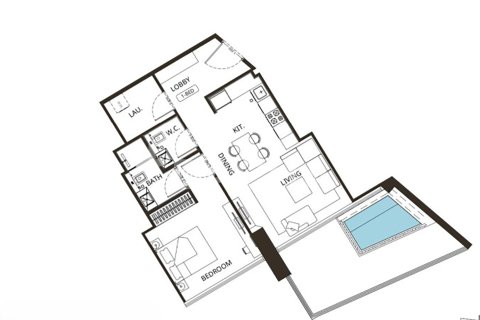 Apartamento en venta en Jumeirah Village Circle, Dubai, EAU 1 dormitorio, 74 m2 № 707848 - foto 10