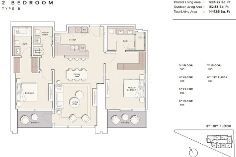 شقة للبيع في الخليج التجاري، دبي، الإمارات العربية المتحدة 4 غرفة نوم ، 518 متر مربع ، رقم 678637 - صورة 21