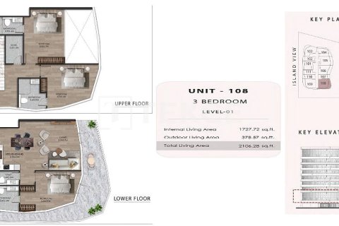 شقة للبيع في Al Marjan Island، رأس الخيمة، الإمارات العربية المتحدة 1 غرفة نوم ، 90 متر مربع ، رقم 678636 - صورة 23