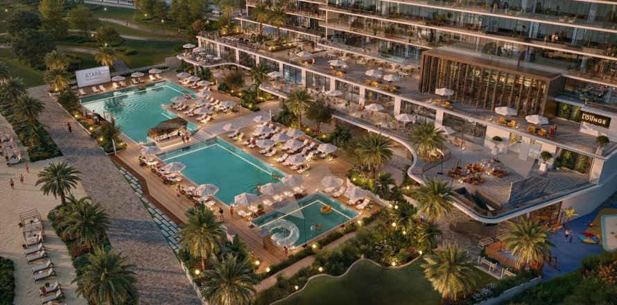 Appartement in Al Marjan Island, Ras Al Khaimah, VAE 1 slaapkamer, 67 vr.m. nr 680325