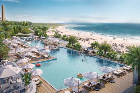 Al Marjan Island、Ras Al Khaimah、UAE にあるマンション販売中 1ベッドルーム、90 m2、No680326 - 写真 1