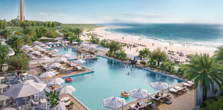 Al Marjan Island、Ras Al Khaimah、UAEにあるマンション 1ベッドルーム、90 m2 No680326