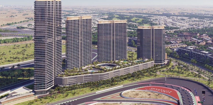 Huoneisto Motor City, Dubai, Arabiemiraatit 1 makuuhuone, 63 m2 № 687511