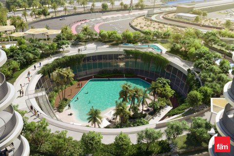 Huoneisto Motor City, Dubai, Arabiemiraatit 1 makuuhuone, 63 m2 № 687511 - kuva 12