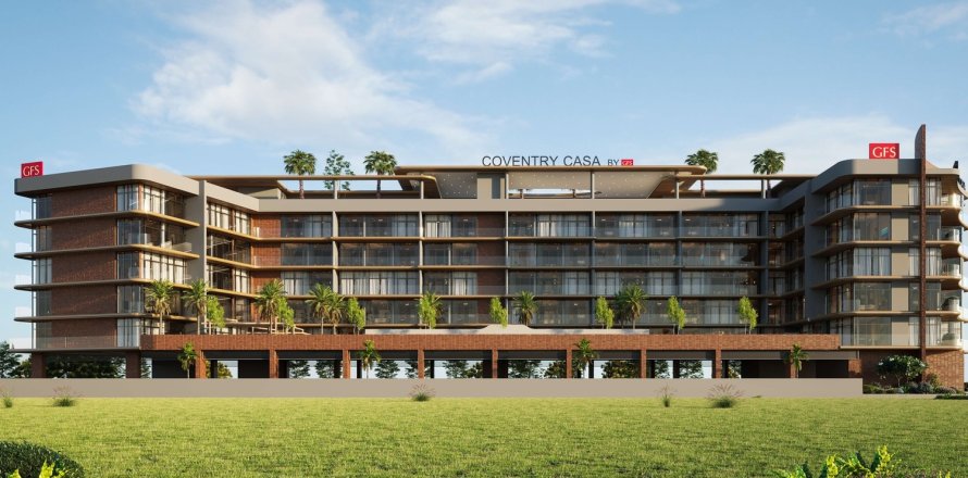 Apartemen di Dubai, UEA 1 ruangan, 36 m2 nomor 732383