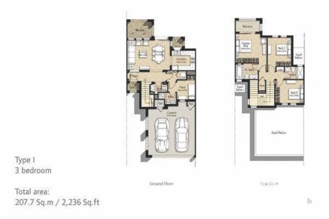 Villa à louer à Reem, Dubai, EAU 3 chambres, 207.73 m2 № 733819 - photo 11