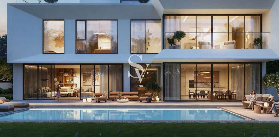 Vila di Dubai, UEA 6 kamar tidur, 1360 m2 nomor 680170