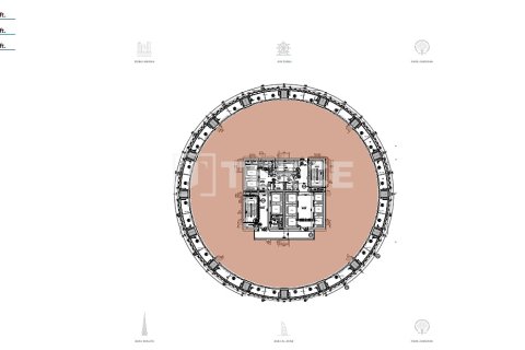 Palm Jumeirah, Dubai, संयुक्त अरब अमीरात में डुप्लेक्स, 2 बेडरूम, 315 वर्ग मीटर, संख्या 766410 - फ़ोटो 6