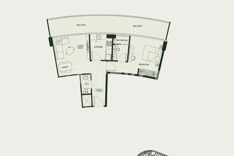 شقة للبيع في Arjan، دبي، الإمارات العربية المتحدة 1 غرفة نوم ، 70 متر مربع ، رقم 670789 - صورة 22