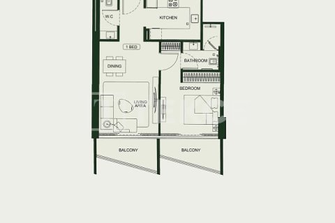 Lakás itt: Arjan, Dubai, EAE, 2 hálószoba, 110 m², azonosító: 670790 - fénykép 17