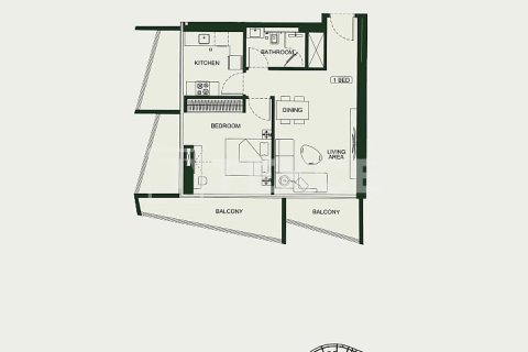 Lakás itt: Arjan, Dubai, EAE, 2 hálószoba, 110 m², azonosító: 670790 - fénykép 16