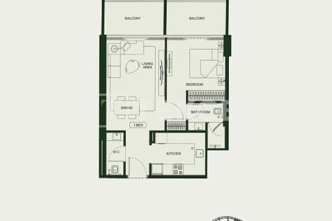 Lakás itt: Arjan, Dubai, EAE, 2 hálószoba, 110 m², azonosító: 670790 - fénykép 24
