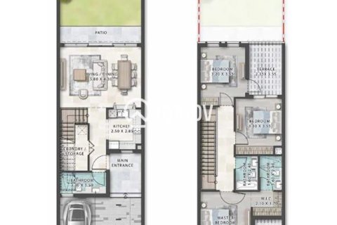 阿联酋 Dubai Damac Lagoons 待售 : 4 卧, 144 平方米 , 编号735599 - 照片 10