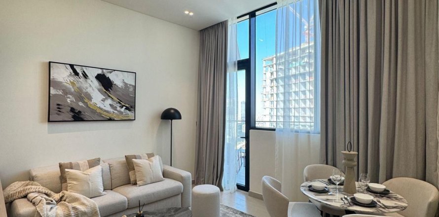 Пәтер Дубай, БАӘ-да 1 жатын бөлме, 85.7 м² № 696799