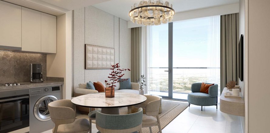 Apartemen di Azizi Lina di Downtown Jebel Ali, Dubai, UEA 1 ruangan, 48 m2 nomor 640776