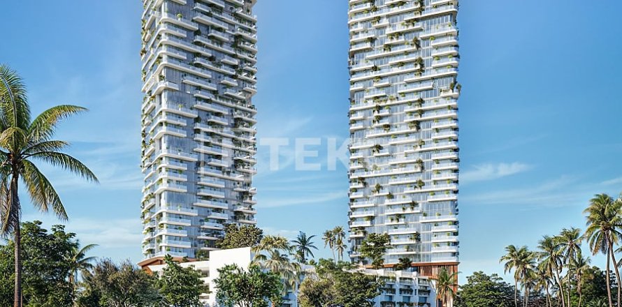 Apartmen di Dubai, UAE 2 bilik tidur, 133 meter persegi № 700498