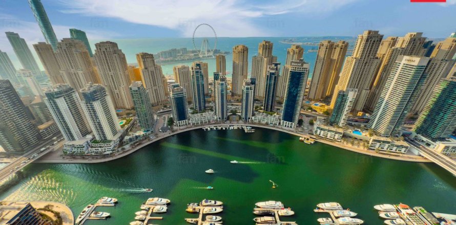Apartament w Dubai Marina, Dubai, ZEA 3 sypialnie, 154 mkw. nr 661787