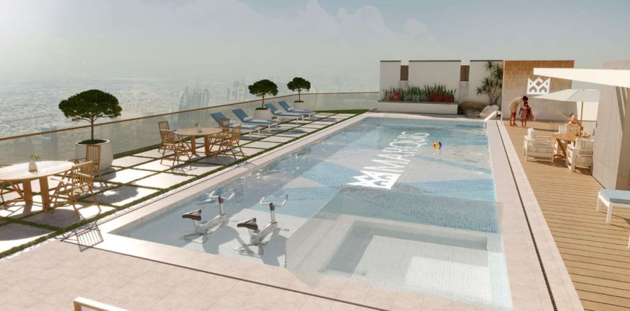 Apartemen di Arjan, Dubai, UEA 1 kamar tidur, 73.4 m2 nomor 641615