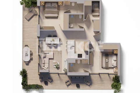 Apartmen di Jumeirah Village Triangle, Dubai, UAE 1 bilik, 39 meter persegi № 730908 - foto 21