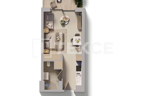 Apartmen di Jumeirah Village Triangle, Dubai, UAE 1 bilik, 39 meter persegi № 730908 - foto 19