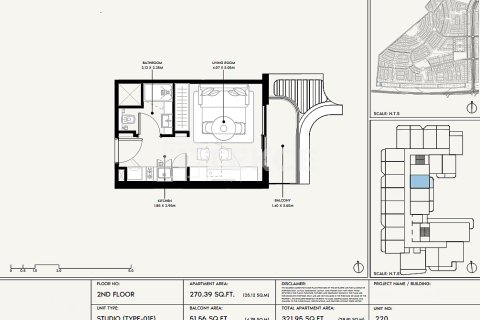Appartement te koop in Dubai, VAE 1 kamer, 33 vr.m., nr 730872 - foto 17