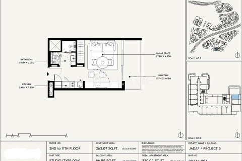 Apartman u Dubai, UAE 1 soba, 33 m2 Br. 730874 - fotografija 19