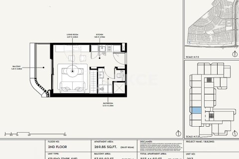 Dubai, UAE의 판매용 아파트 침실 1개, 64제곱미터 번호 730873 - 사진 18